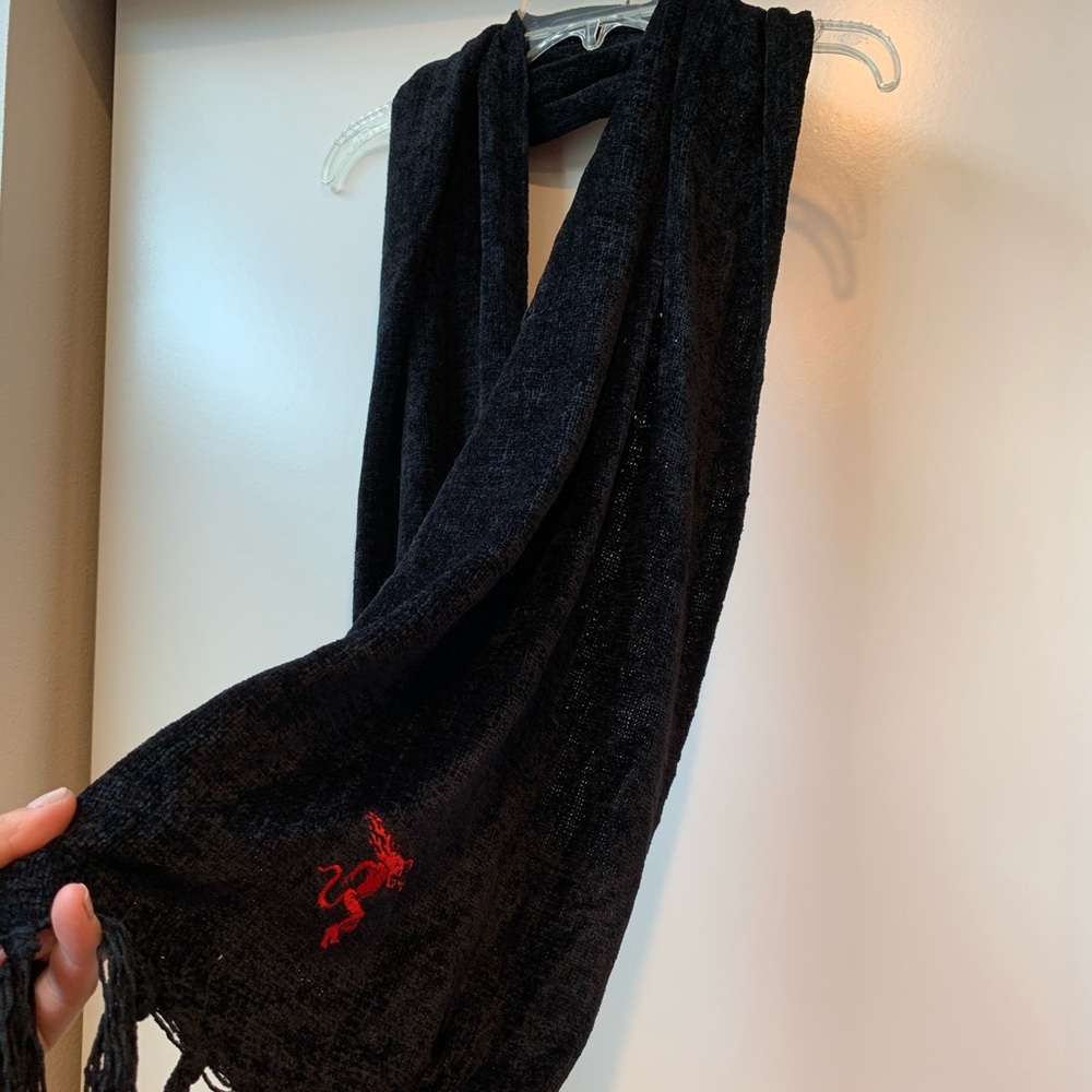 Fireball Whiskey Scarf Black Red